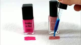 Tuesday in Love vs Inglot halal nail polish halalnailpolish nailpolish breathable [upl. by Jung]