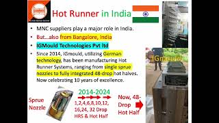 Hot Runner Technology IGmould in India [upl. by Gore]