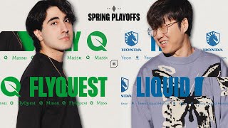 2024 LCS Playoffs  Team Liquid Honda vs FlyQuest [upl. by Alesig]