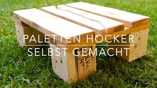 Paletten Möbel selbst gemacht Anleitung [upl. by Crandall419]