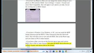 Convert HEIC to JPG 101 automatically convert heic to jpg convert heic to jpg Windows 10 [upl. by Laram]
