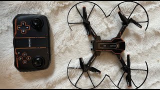 Q10 Mini Drone avec Camera 720P HD WIFI FPV Télécommande Review Super mini drone pliable Ultra com [upl. by Harbison451]