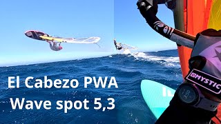 El Medano  El Cabezo PWA wave Spot [upl. by Tressia]