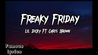 Lil Dicky  Freaky Friday ft Chris Brown Lyrics [upl. by Dyche88]