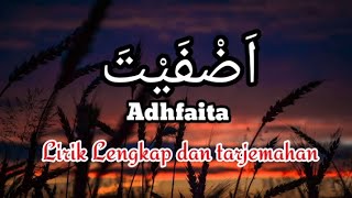 ADFAITA SHOLAWAT  By Naswa Aulia  Lirik Lengkap [upl. by Teirtza236]