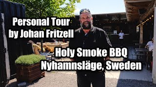 Holy Smoke BBQ  Nyhamnsläge Sweden  Personal TOUR amp Interview [upl. by Macdonell]