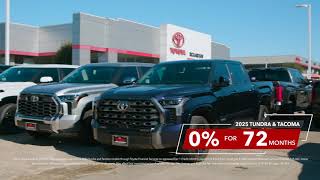 Tacoma and Tundra Offer Toyota of Richardson [upl. by Ayama]