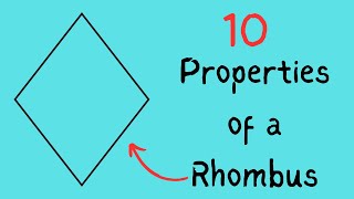 Rhombus Definition and PropertiesGeometry [upl. by Mahmoud]