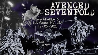 Avenged Sevenfold Live AREA15 Las Vegas NV USA 12052023 [upl. by Leith711]