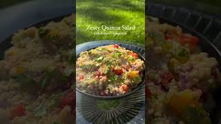 Zesty Quinoa Salad with Vinaigrette Recipe [upl. by Elena]