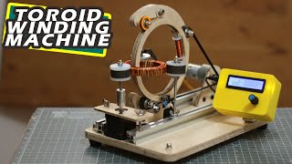 DIY Arduino based Toroid coil winding Machine  Arduino project [upl. by Okime]