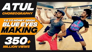 Blue Eyes Dance Rehearsal Yo Yo Honey Singh I Atul Jindal Choreography I BigDanceCentre [upl. by Souza]