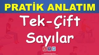 09 Temel Kavramlar  TekÇift Sayılar  Abdül Aziz Gürbüz [upl. by Nnyre400]