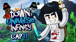 TOWN UNIVERSE INFINITY PRIMER CREEPYPASTA Y CHUCKY THE KILLER 11 MINECRAFT SERIE DE MODS [upl. by Stargell]