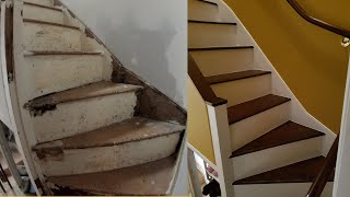 Renovating a 160 year old staircase [upl. by Adnorahc545]