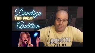 Daneliya Tuleshova Reaction  The Voice Ukraine Audition Demi Levato Stone Cold Shakes  P Reacts [upl. by Tana]