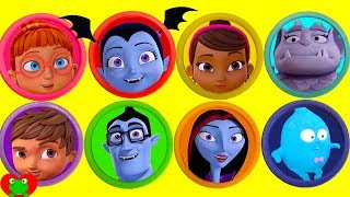 Vampirina Play Doh Surprises Learn Colors [upl. by Magas207]