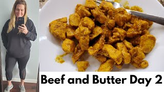 Beef and Butter Fast Day 2 of 5 │ What I Ate Today │ Easy Keto Recipes [upl. by Inaleon]