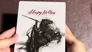 Quick unboxing of the Sleepy Hollow 4k steelbook [upl. by Enamrahs372]