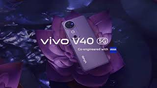 Beauty of Nebula Purple  vivo V40 5G [upl. by Mavilia]