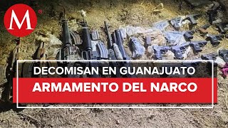 En 6 meses incautan al crimen más de 141 mil pertrechos en Guanajuato [upl. by Valley]