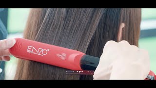 ENZO Steam Hair Straightener [upl. by Nerual]