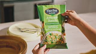 Taylor Farms Avocado Ranch Chopped Salad Kit More than Good [upl. by Curren]