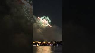 Fireworks Han River Korea [upl. by Elyn852]