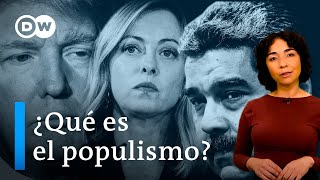 De izquierda o de derecha Cómo darte cuenta de que un político es populista [upl. by Ayat526]