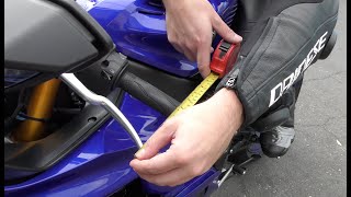 Motorcycle Ergonomics Fitting the Motorcycle to You [upl. by Natasha405]