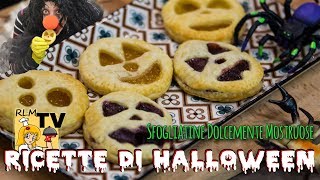 Ricetta di Halloween sfogliatine dolcemente mostruose [upl. by Eerihs959]