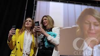 ClexaCon 2019  Behind the Scenes with Jes and Caity [upl. by Yecaw]