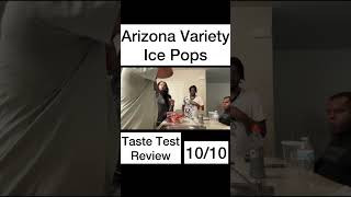 Arizona Ice Pops Taste Test Review [upl. by Odlareg]