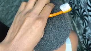 BRUSHES ASMR relaxing hair scratch relaxation video episode 15 [upl. by Kinch]