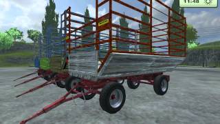 Fs 2013 mod Strawbale trailer pack [upl. by Denney]