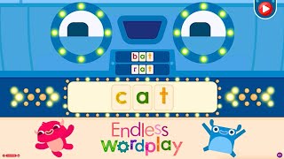 Endless Wordplay Master Reading amp Spelling with BAT RAT amp CAT  Fun English Learning [upl. by Elicia]