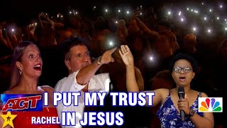 Simon Cowell astonished by Rachels worship performance quotyou are all mattersquotFANTASY TEAM 2024 [upl. by Egni]