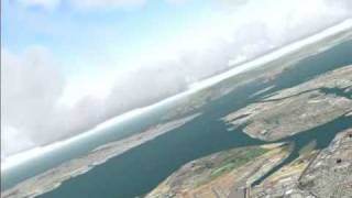 Megascenery San Francisco for Microsoft Flight Simulator 20022004 o\ Flight Simulation [upl. by Salamanca]