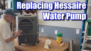 Hessaire MC18 Pump Replacement [upl. by Lenaj]