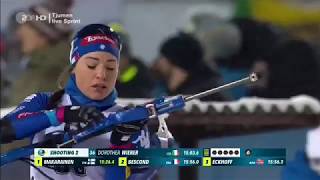 DOROTHEA WIERER 21 Sekunden Schießen Tyumen Sprint 2018 [upl. by Lahcear]