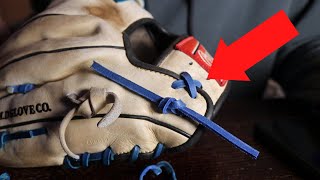 HOW TO RELACE  Wrist of Glove Knot Tie [upl. by Laynad754]