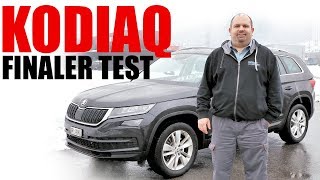 Finale Testfahrt  Skoda Kodiaq nach dem Einfahren [upl. by Atikat786]