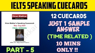 12 Cue Cards with ONE Sample  FREE Pdf  ALL in ONE Cue Cards ielts ieltsspeaking [upl. by Enaywd]