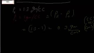 Sedimentation Rate Calculations [upl. by Auqkinahs]