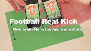 iPhone Football  Real Kick [upl. by Sadnak345]