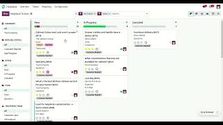 Helpdesk Enterprise  Helpdesk Ticket Timesheet Odoo V17 [upl. by Nairot]