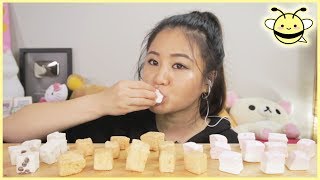 ASMR MARSHMALLOW  Eating Sounds  No Talking [upl. by Kori]