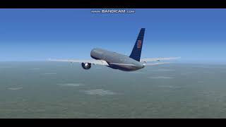 United Airlines Flight 93 FSX recreation [upl. by Hercule]