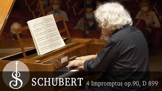 Schubert  4 Impromptus op90 D 899  Ronald Brautigam [upl. by Annahsar727]