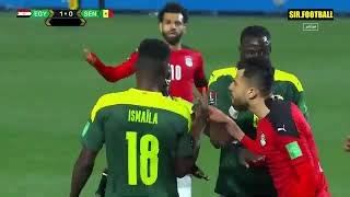 Egypt vs Sénégal 1 0 Résumé du match et Buts un match serré entre les deux équipes [upl. by Eillas]